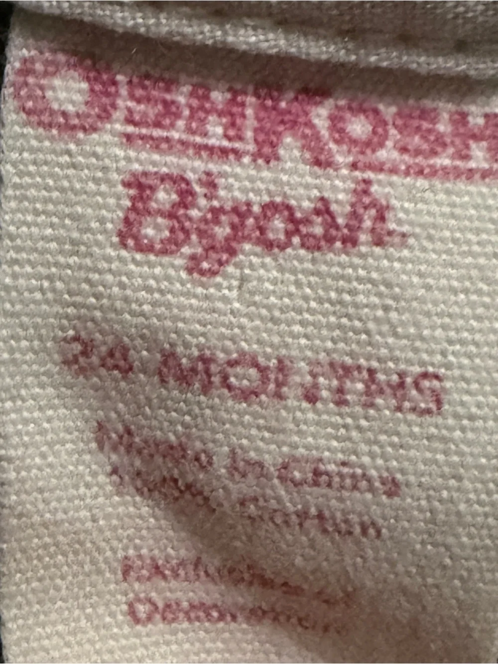 OshKosh B'gosh Pastel Plaid Short Overalls Sz 24M Vintage Y2K Bubble
